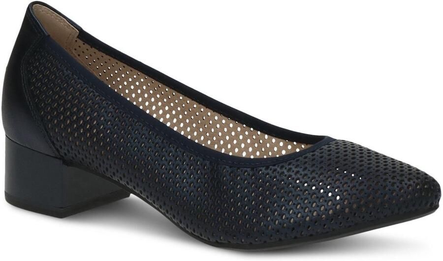 Caprice Blauwe Elegant Zakelijke Schoenen Vrouwen
