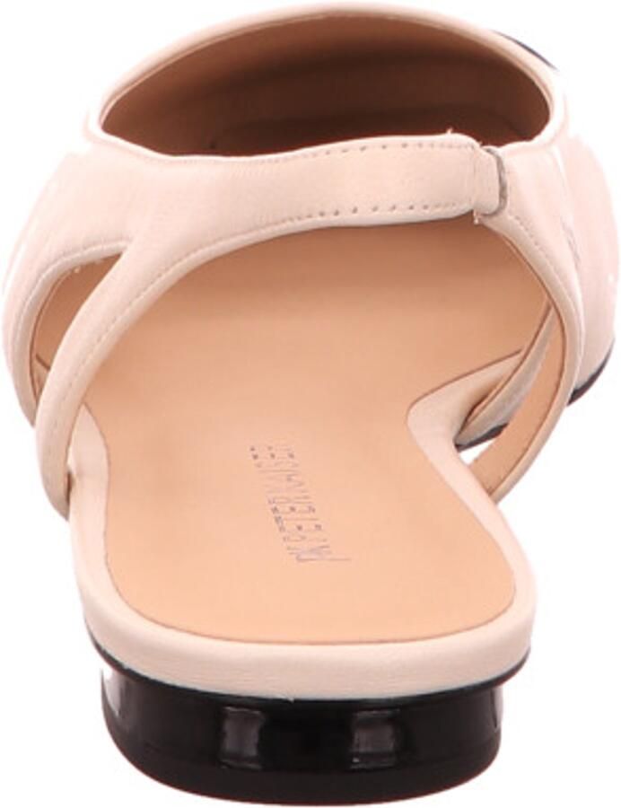 PETER KAISER Slingpumps zwart wolwit