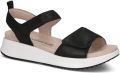 Caprice Dames Sandaal 9-28702-42 043 G-breedte - Zwart