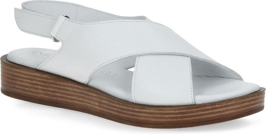 Caprice VALENTINA leren sandalen zwart