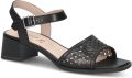 Caprice Dames Sandaaltje 9-28205-46 022 G-breedte - Zwart