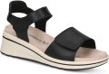 Caprice Dames Sandaaltje 9-28305-46 022 H-breedte - Zwart