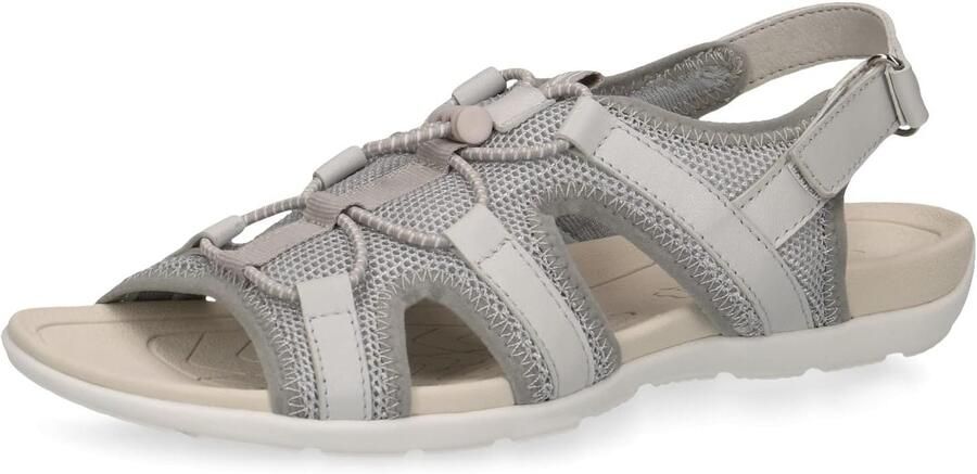 Caprice Dames Sandalen 9-9-28106-20 Platte Schoenen Leer
