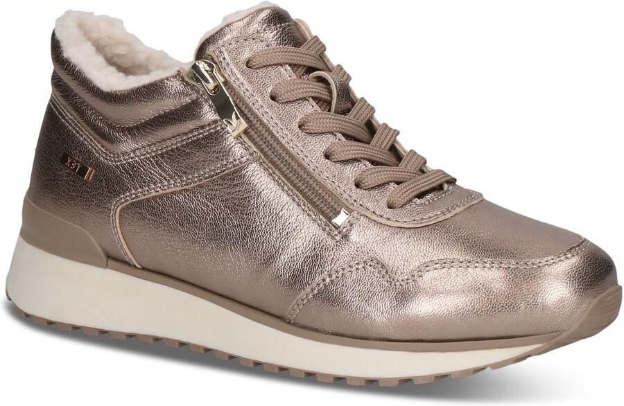 Caprice Sneakers met sleehak winterlaarzen veterschoenen high-top sneaker in comfortabele breedte - Foto 2
