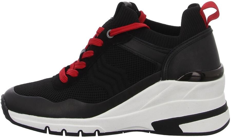 Caprice dames veterschoenen rood