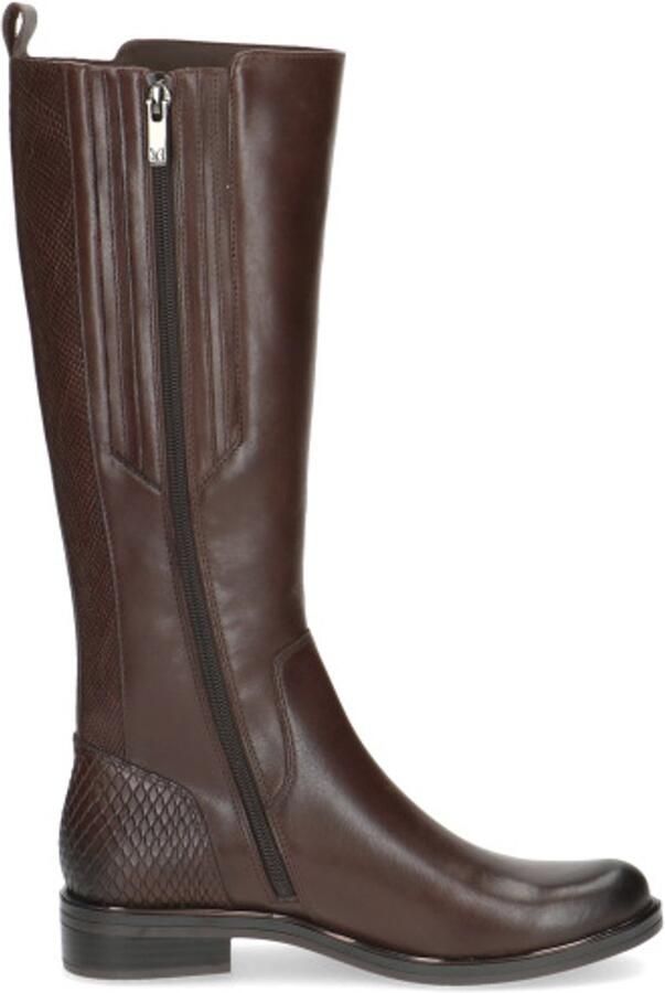 Caprice Donker Bruine Lange Laarzen Dames - Foto 2