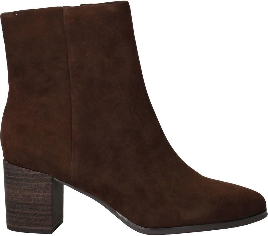 Caprice Enkellaarsjes Dames Bruin