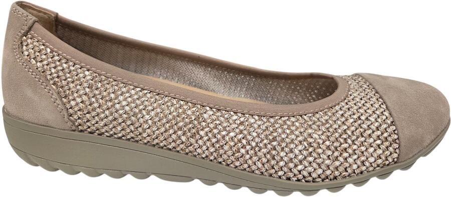 Caprice G Instappers Beige Suede Dames Beige