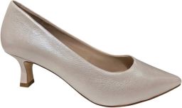 Caprice G Pump Wit Metallic Leer Dames Wit
