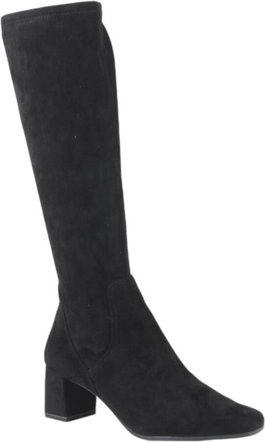 Caprice Dames Laarzen 9-25547-41 044 Zwart stretch met rits G-breedte