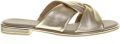 Caprice Dames Slipper 9-27100-42 959 G-breedte - Goud
