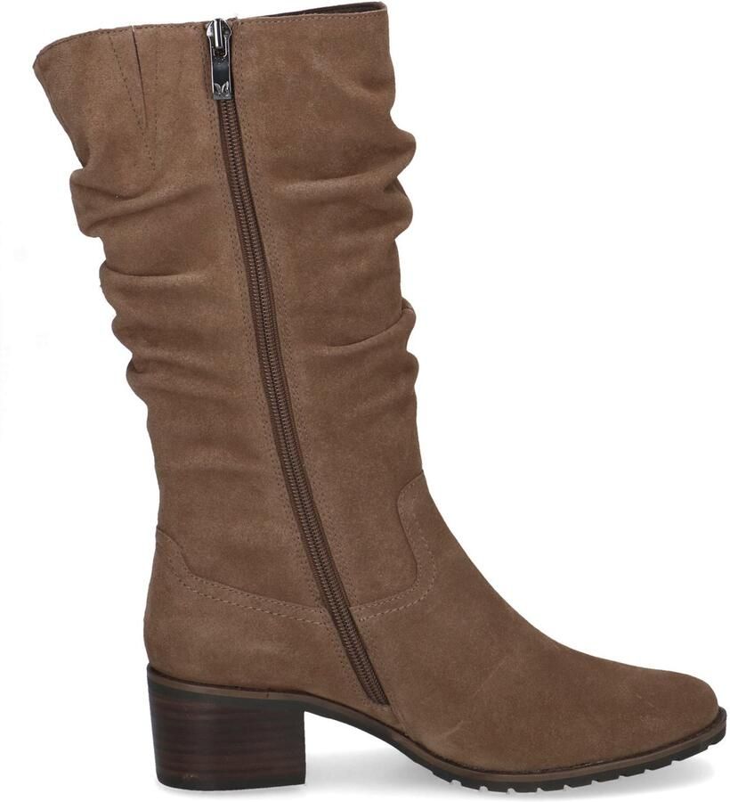 Caprice Lange Laarzen DK Taupe Suede Dames Taupe - Foto 4