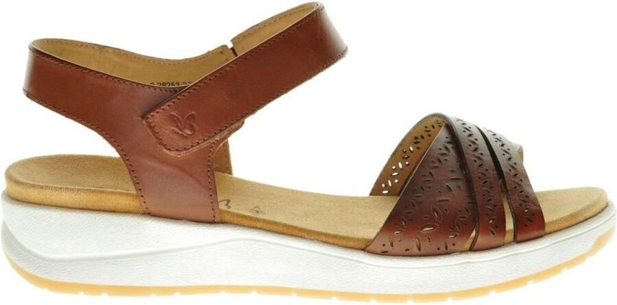 Caprice Sandalen Cognac Nappa