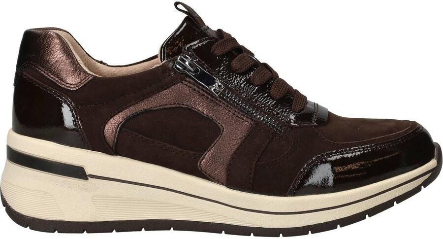 Caprice Sneakers Dames Bruin
