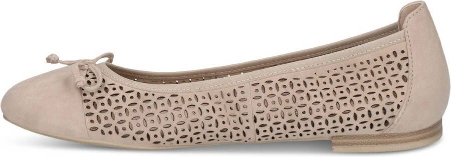 Caprice Ballerina's blokhak business schoen comfortabele schoen met subtiele sierstrik