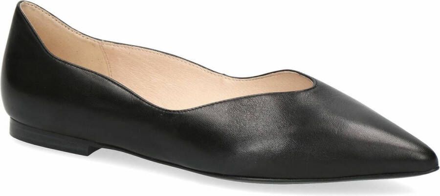 Caprice Dames Ballerina 9 9 22110 28 022 zwart G breedte