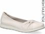 Caprice white casual closed Ballerinass White Dames - Thumbnail 1