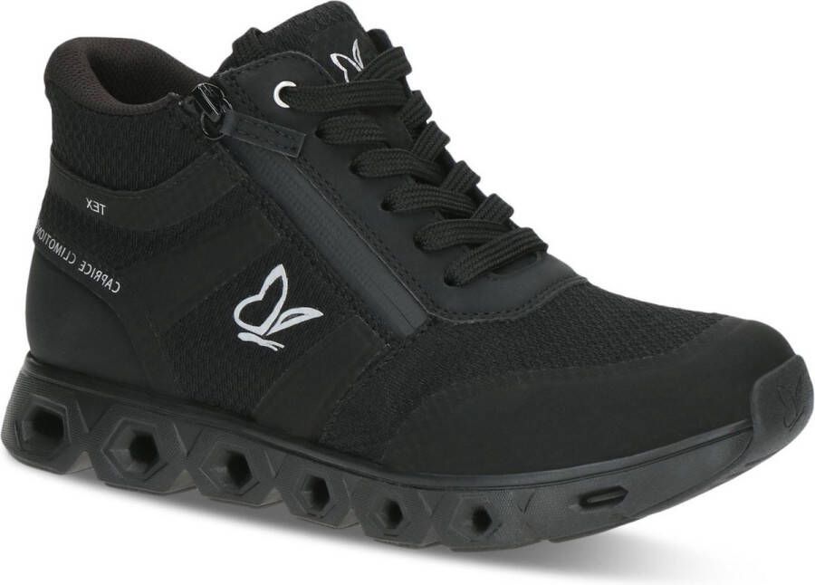 Caprice Plateausneakers vrijetijdsschoen lage schoen veterschoen comfortabele schoen in ruime breedte
