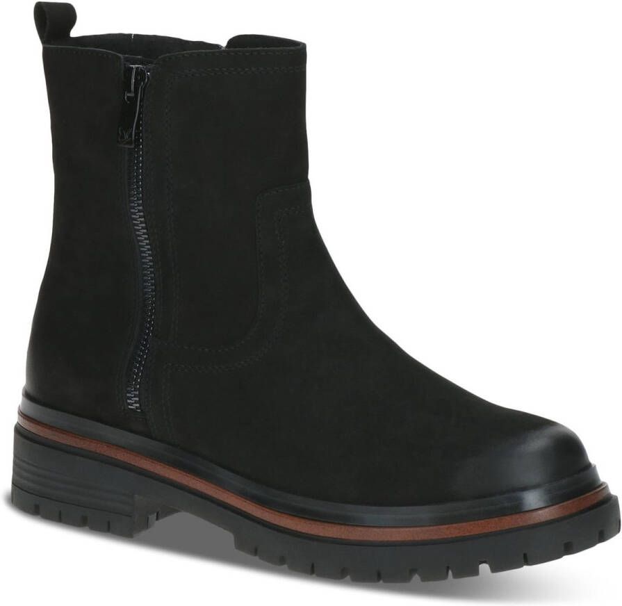 Caprice Dames Enkellaarsje 9-25401-45 008 G-breedte