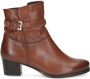 Caprice Dames Enkellaarsje Cognac G-Breedte COGNA - Thumbnail 2