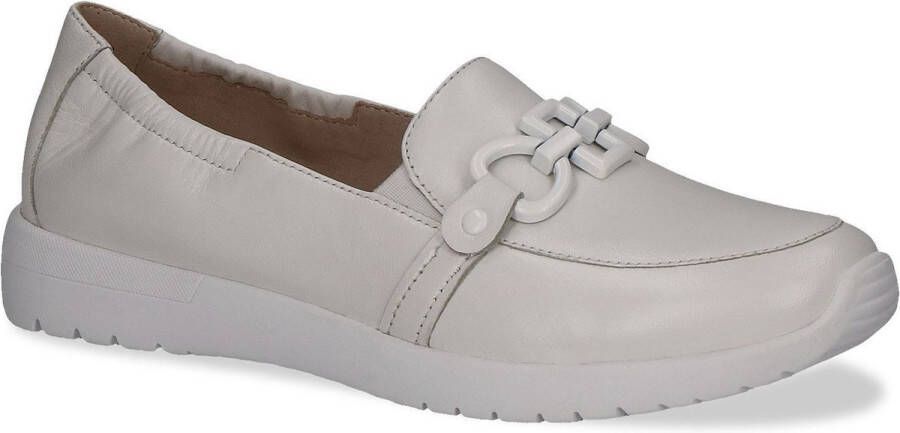 Caprice Witte Softnap Casual Gesloten Loafers White Dames