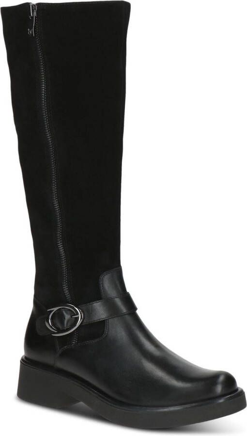 Caprice Zwarte Casual Enkellaarsjes voor Vrouwen Black Dames