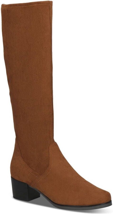 Caprice Laarzen blokhak instaplaarzen met stretch-xs-schaft in smalle vorm