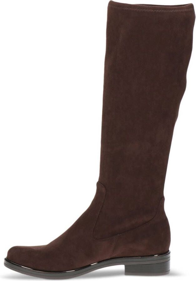 Caprice Instaplaarzen blokhak lange laarzen in klassieke lijn xs schacht