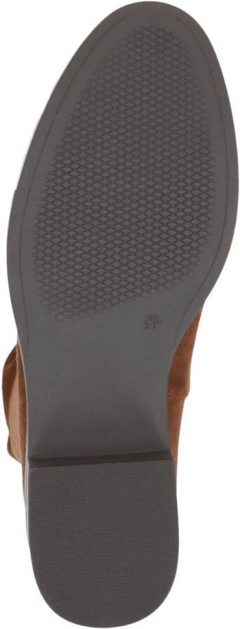 Caprice Instaplaarzen blokhak lange laarzen in klassieke lijn xs schacht