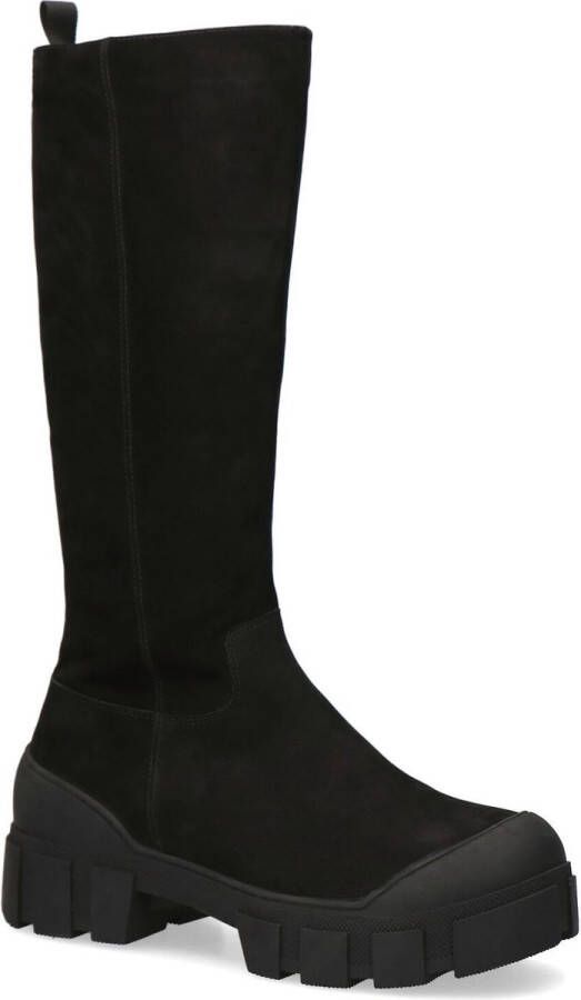Caprice Laars met modieuze kap voor en achter Zwart