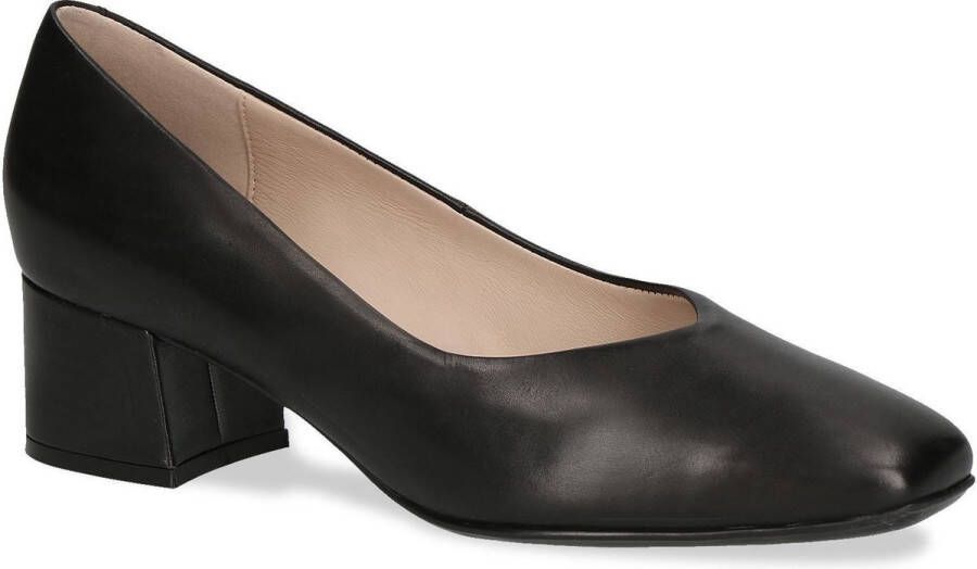 Caprice Pumps avondschoen feestelijke schoen blokhak in modieuze carrévorm