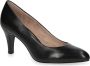 Caprice Zwarte Leren Pumps voor Vrouwen Black Dames - Thumbnail 1