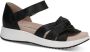Caprice Sandalen sleehak sandaal zomerschoen comfortabele schoen met klittenbandsluiting - Thumbnail 1