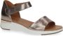 Caprice KANDY leren sandalen taupe metallic - Thumbnail 2