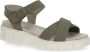 Caprice Flat Sandals Beige Dames - Thumbnail 5