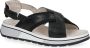 Caprice Platte sandalen voor vrouwen Purple Dames - Thumbnail 2