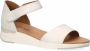 Caprice Witte Open Platte Sandalen Vrouwen White Dames - Thumbnail 1