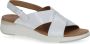 Caprice Flat Sandals White Dames - Thumbnail 1