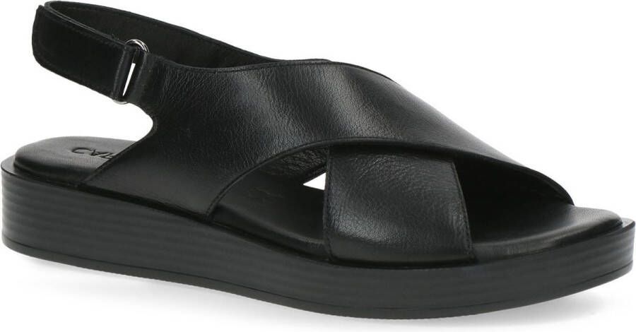 Caprice VALENTINA leren sandalen zwart - Foto 3