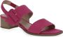 Caprice SIENA suède sandalette fuchsia - Thumbnail 2