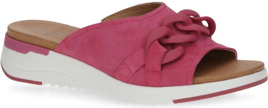 Caprice Slippers met modieuze sierketting