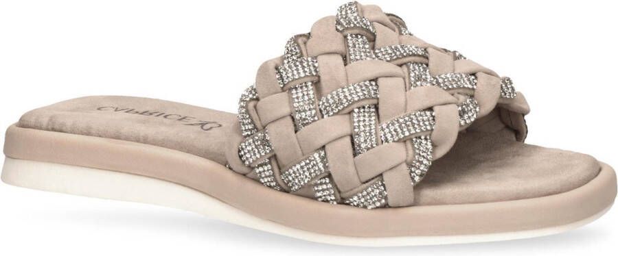 Caprice Slippers in moderne vlecht-look