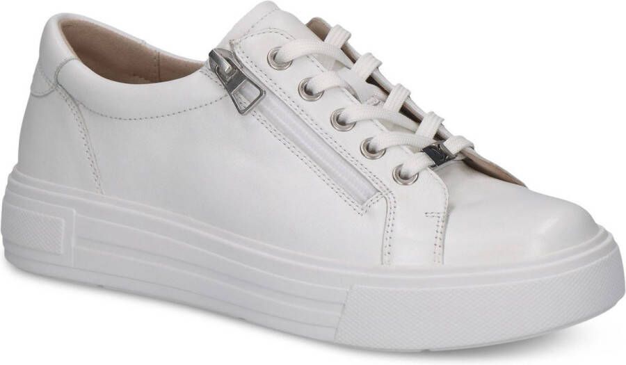 Caprice Plateausneakers vrijetijdsschoen lage schoen veterschoen met gevoerde schacht