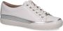 Caprice Sneakers met glanzende contrastafwerking vrijetijdsschoen halfhoge schoen veterschoen - Thumbnail 1