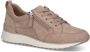 Caprice Sneakers met sleehak vrijetijdsschoen lage schoen veterschoen in comfortwijdte g (= breed) - Thumbnail 1