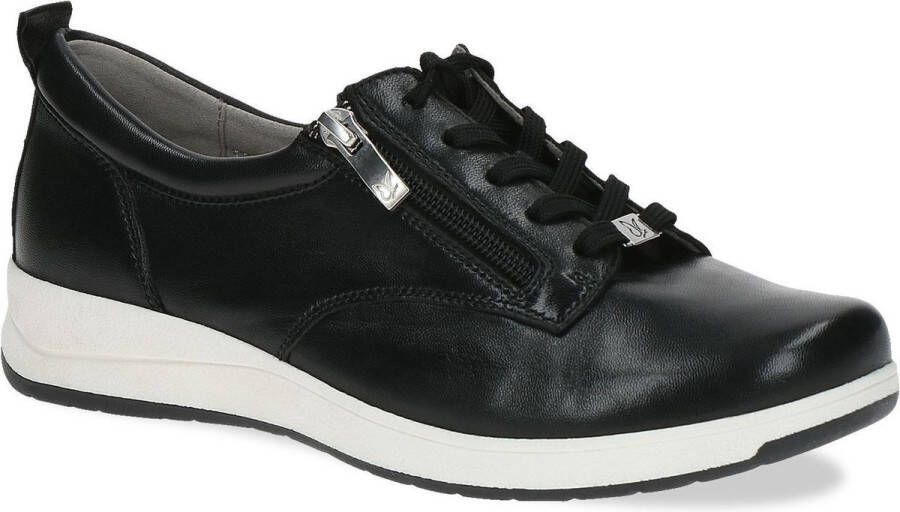 Caprice Sneakers vrijetijdsschoen lage schoen veterschoen in comfortwijdte h = zeer breed