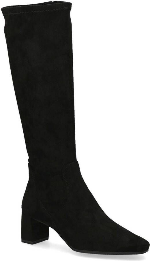 Caprice Dames Laarzen 9-25547-41 044 Zwart stretch met rits G-breedte