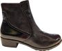 Caprice 9-25307-43-017 dames enkellaarzen gekleed (4) zwart - Thumbnail 2