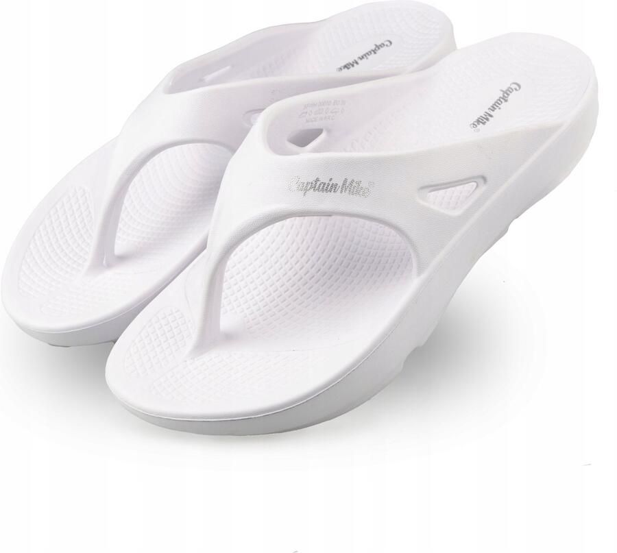 Captain Mike Dames Slippers Wit Comfortabel & Licht