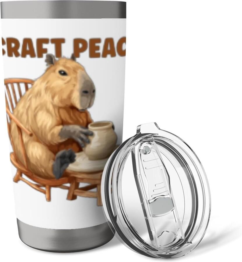 Capybara Thermobeker met Vredesteken